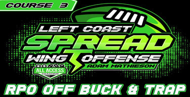 Course 3: Running RPOs off of BUCK SWEEP & GUARD TRAP